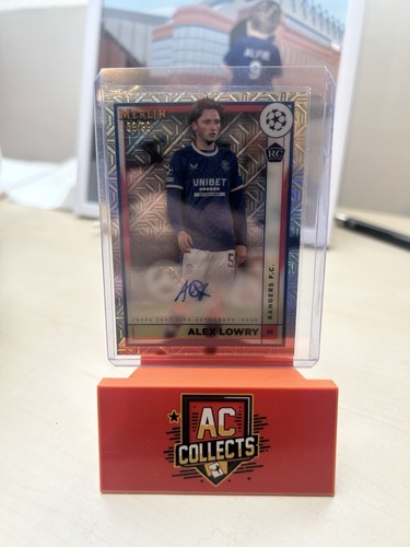 Alex Lowry 2022 Topps Merlin Chrome Mojo Refractor /99