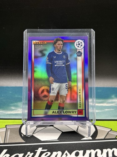 Alex Lowry 2023 Topps Merlin Chrome Purple /15