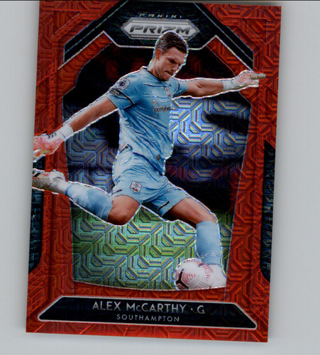 Alex McCarthy 2020 Panini Prizm Premier League Red Mojo Prizm /135
