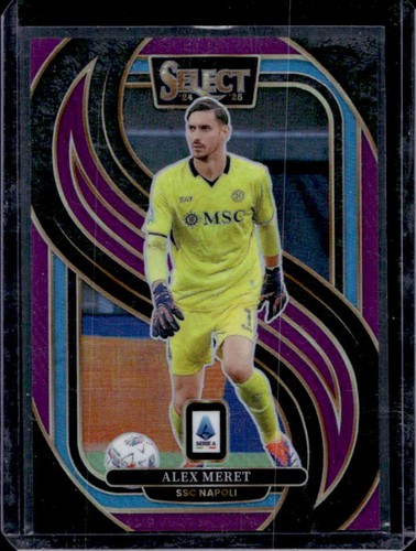 Alex Meret 2024 Panini Select Serie A Purple /49