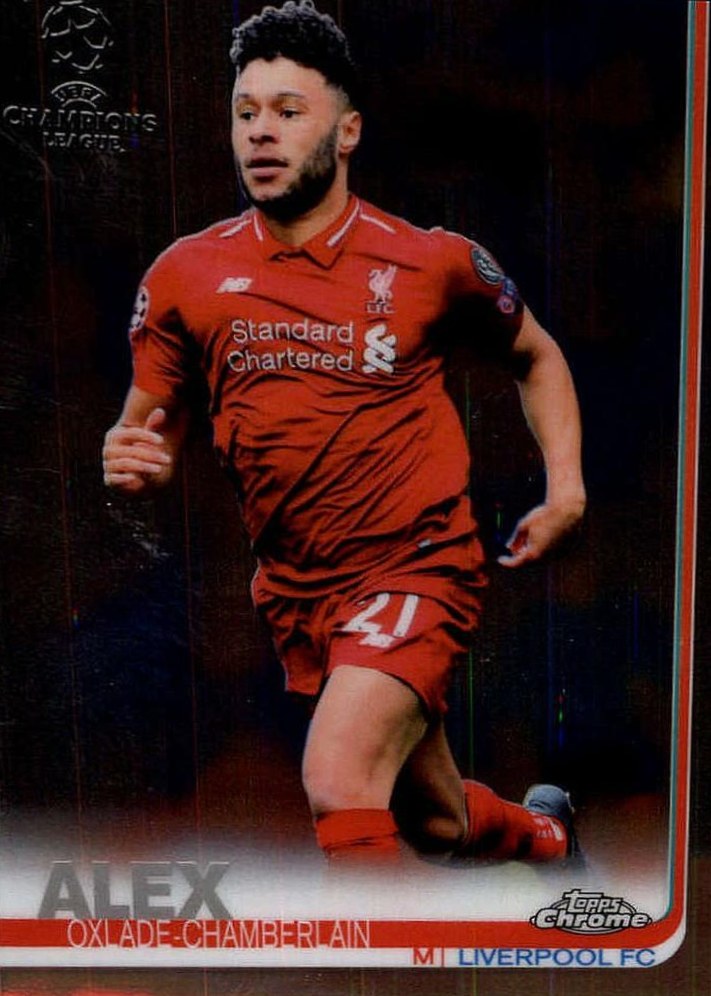 Alex Oxlade-Chamberlain 2018 Topps Chrome UCC 20