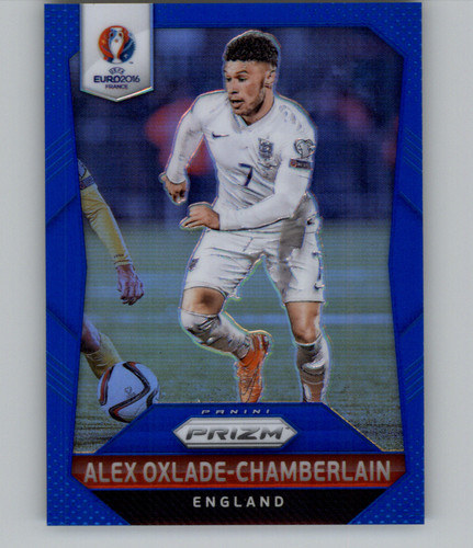 Alex Oxlade-Chamberlain 2016 Panini Prizm Blue Prizm /249