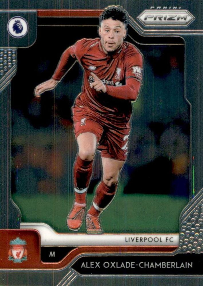 Alex Oxlade-Chamberlain 2019 Panini Prizm Premier League 96