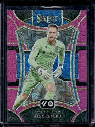 Alex Remiro 2023 Panini Select Pink Mojo Prizm /115
