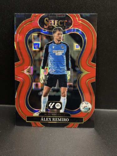 Alex Remiro 2025 Panini Select Rojo Pandora Prizm