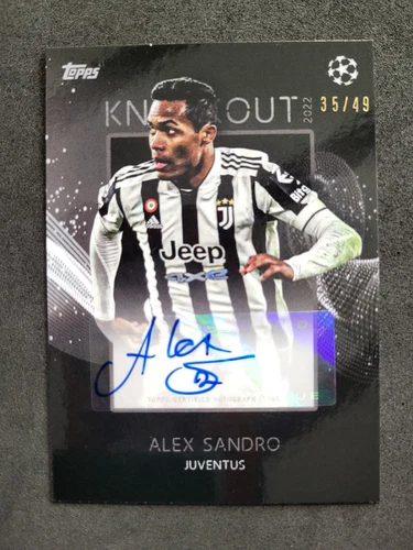 Alex Sandro 2022 Topps Knockout UCL /49