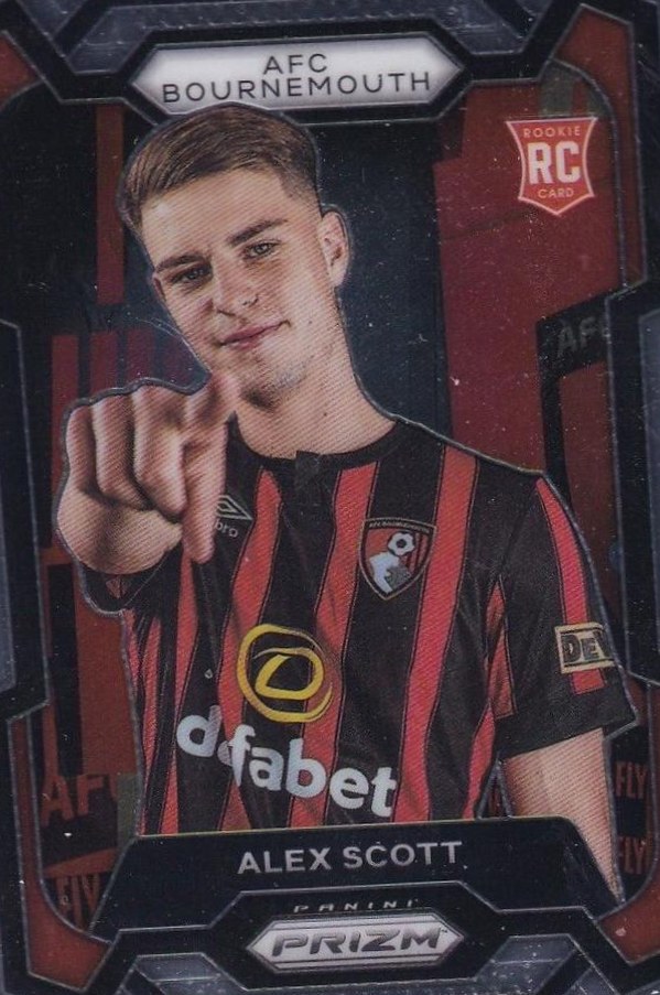 Alex Scott 2023 Panini Prizm Premier League