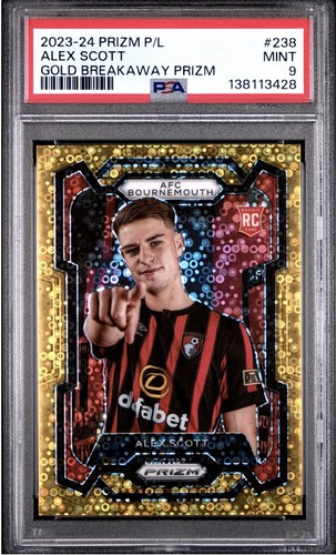 Alex Scott 2023 Panini Prizm Gold Breakaway Prizm