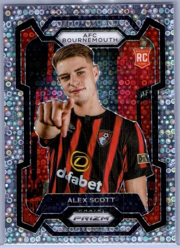 Alex Scott 2023 Panini Prizm Premier League Silver