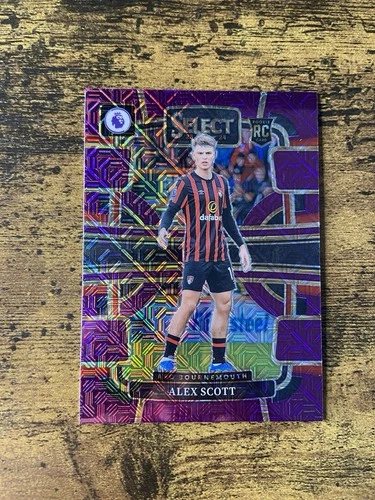 Alex Scott 2024 Panini Select Purple Mojo