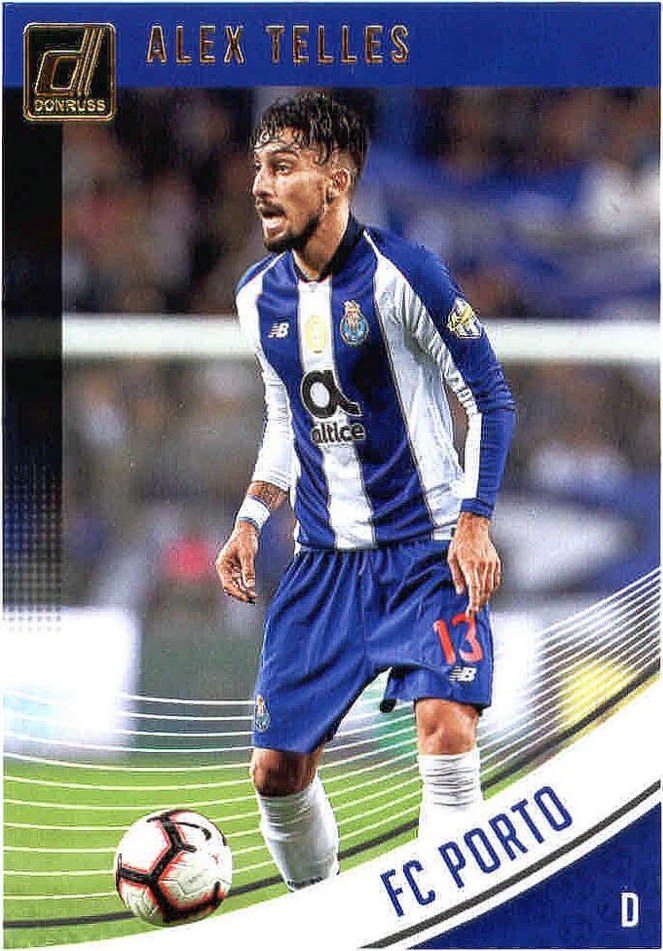 Alex Telles 2018 Panini Donruss Soccer 8