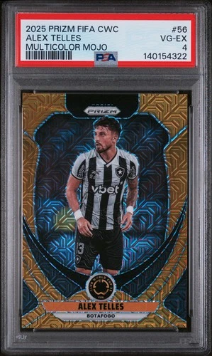 Alex Telles 2025 Panini Prizm Multicolor Mojo /25