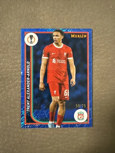 Alexander Arnold 2023 Topps Chrome Merlin Blue /75