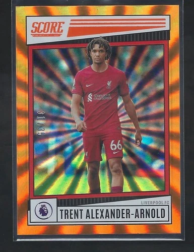 Alexander Arnold 2022 Panini Score Orange Laser /35