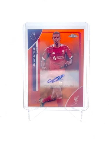 Alexander Isak 2025 Topps Chrome /25