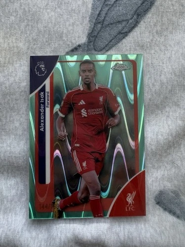 Alexander Isak 2025 Topps Chrome Premier League /199