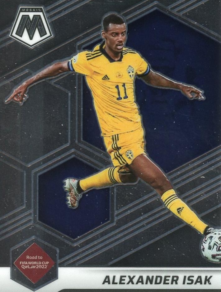 Alexander Isak 2021 Panini Mosaic Road to FIFA World Cup
