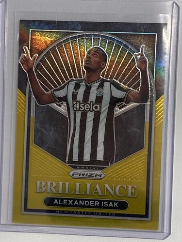 Alexander Isak 2023 Panini Prizm Gold /10