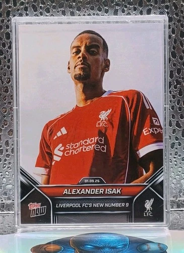 Alexander Isak 2025 Topps Now