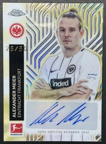Alexander Meier 2025 Topps Chrome Gold Magic /50