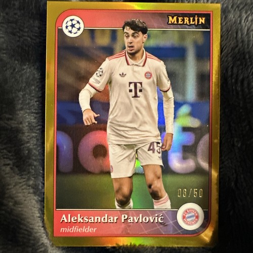 Alexander Pavlovic 2024 Topps Merlin Chrome /50
