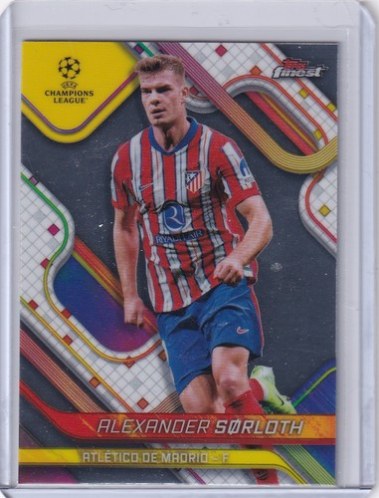 Alexander Sørloth 2024 Topps Finest #147