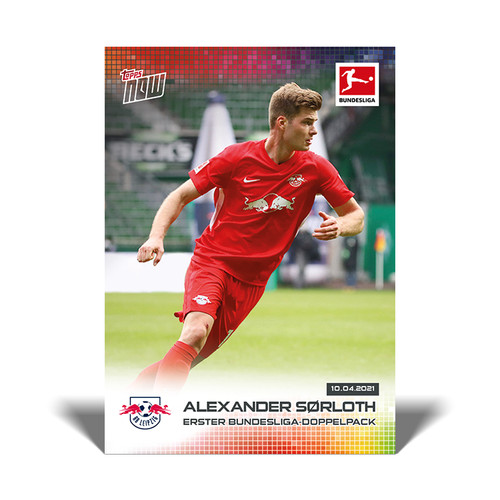Alexander Sørloth 2020 Topps Now Bundesliga 163