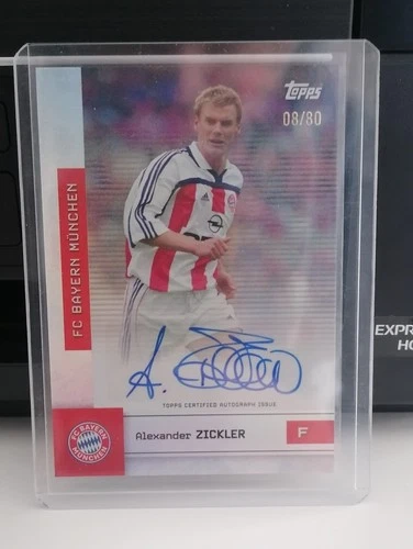Alexander Zickler 2025 Topps FC Bayern München 8/80