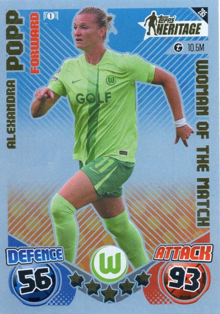 Alexandra Popp 2024 Topps Match Attax UEFA Club Competitions Extra