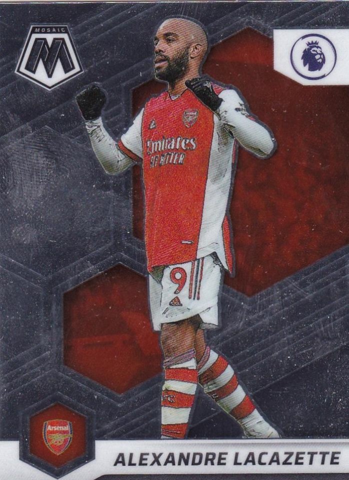 Alexandre Lacazette 2021 Panini Mosaic Premier League