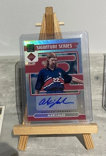 Alexi Lalas 2021 Panini Donruss Road to Qatar