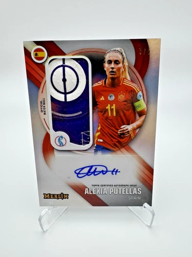 Alexia Putellas 2025 Topps Merlin Chrome /5