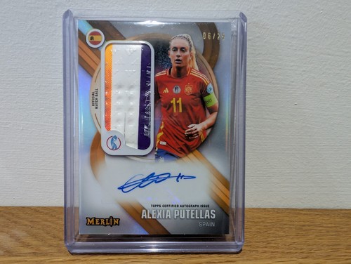 Alexia Putellas 2025 Topps Merlin UEFA Women's EURO /25