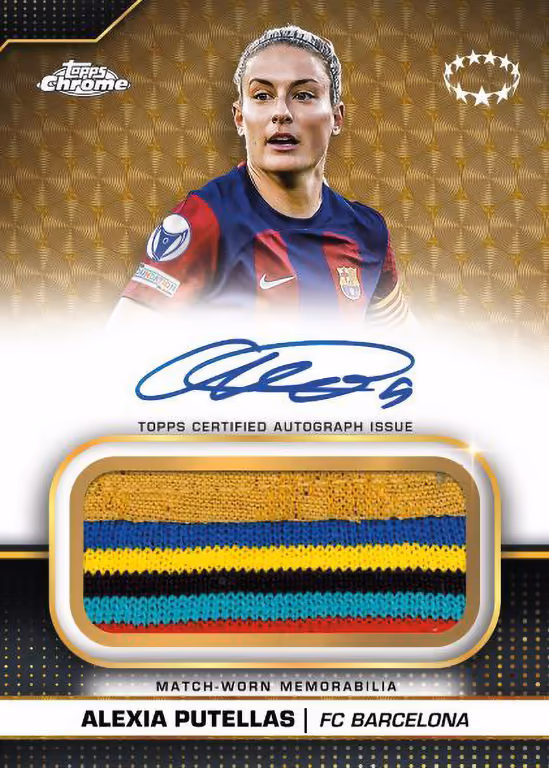 Alexia Putellas 2023 Topps Inception UEFA Club Competitions