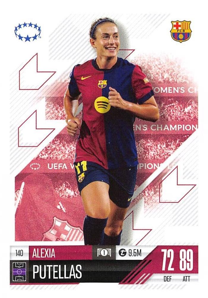 Alexia Putellas 2024 Topps Match Attax UEFA Club Competitions Extra