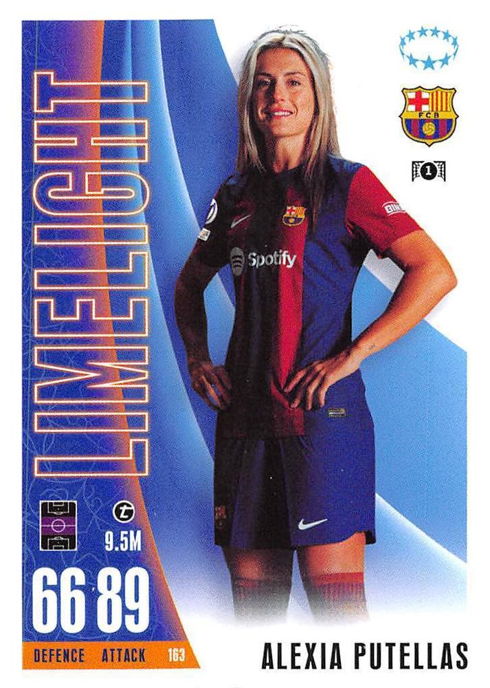 Alexia Putellas 2023 Topps Match Attax UEFA Club Competitions Extra