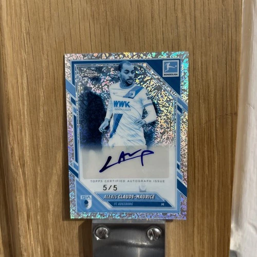 Alexis Claude-Maurice 2025 Topps Chrome Frozen Fractor /5