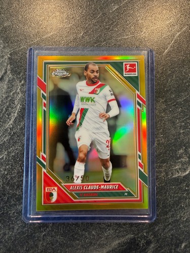 Alexis Claude-Maurice 2025 Topps Chrome Gold /50