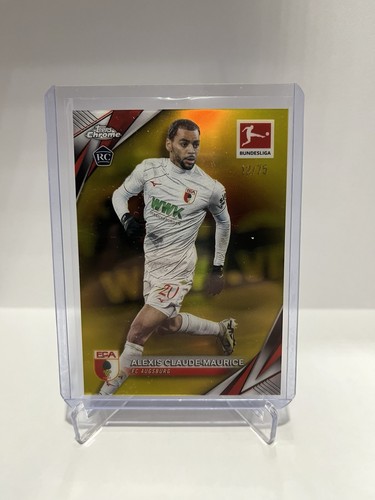 Alexis Claude-Maurice 2024 Topps Chrome Gold /75