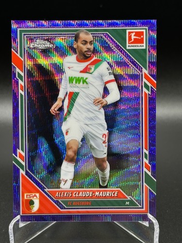 Alexis Claude-Maurice 2025 Topps Chrome Purple Wave /75