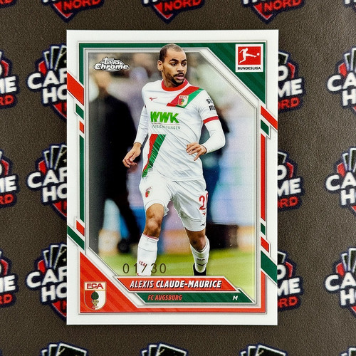 Alexis Claude-Maurice 2025 Topps Chrome White /30
