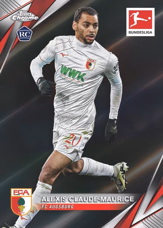 Alexis Claude Maurice 2024 Topps Chrome Bundesliga