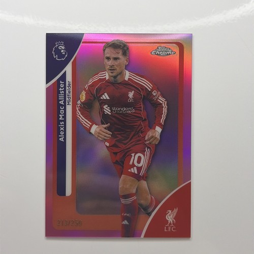 Alexis Mac Allister 2026 Topps Chrome /250