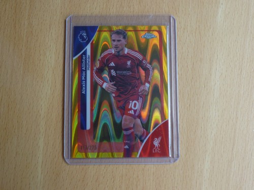 Alexis Mac Allister 2025 Topps Chrome /275