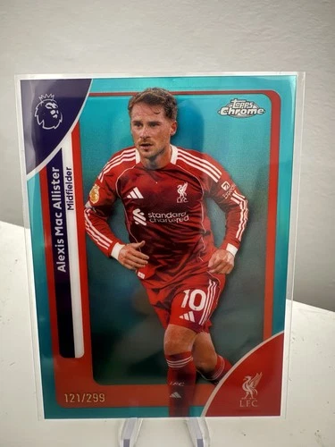 Alexis Mac Allister 2025 Topps Chrome /299