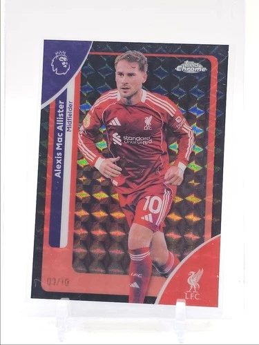 Alexis Mac Allister 2026 Topps Chrome Black Geo /10