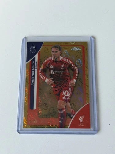Alexis Mac Allister 2026 Topps Chrome Gold /50