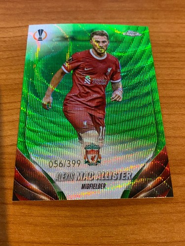 Alexis Mac Allister 2023 Topps Chrome Green Wave #56