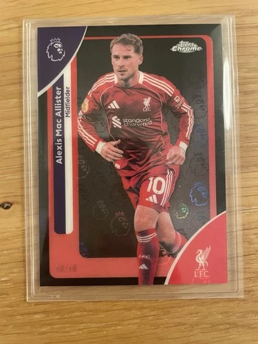 Alexis Mac Allister 2025 Topps Chrome Logofractor /10