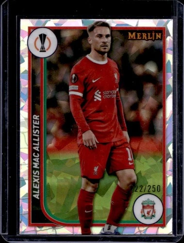 Alexis Mac Allister 2024 Topps Chrome Merlin Atomic Refractor /250